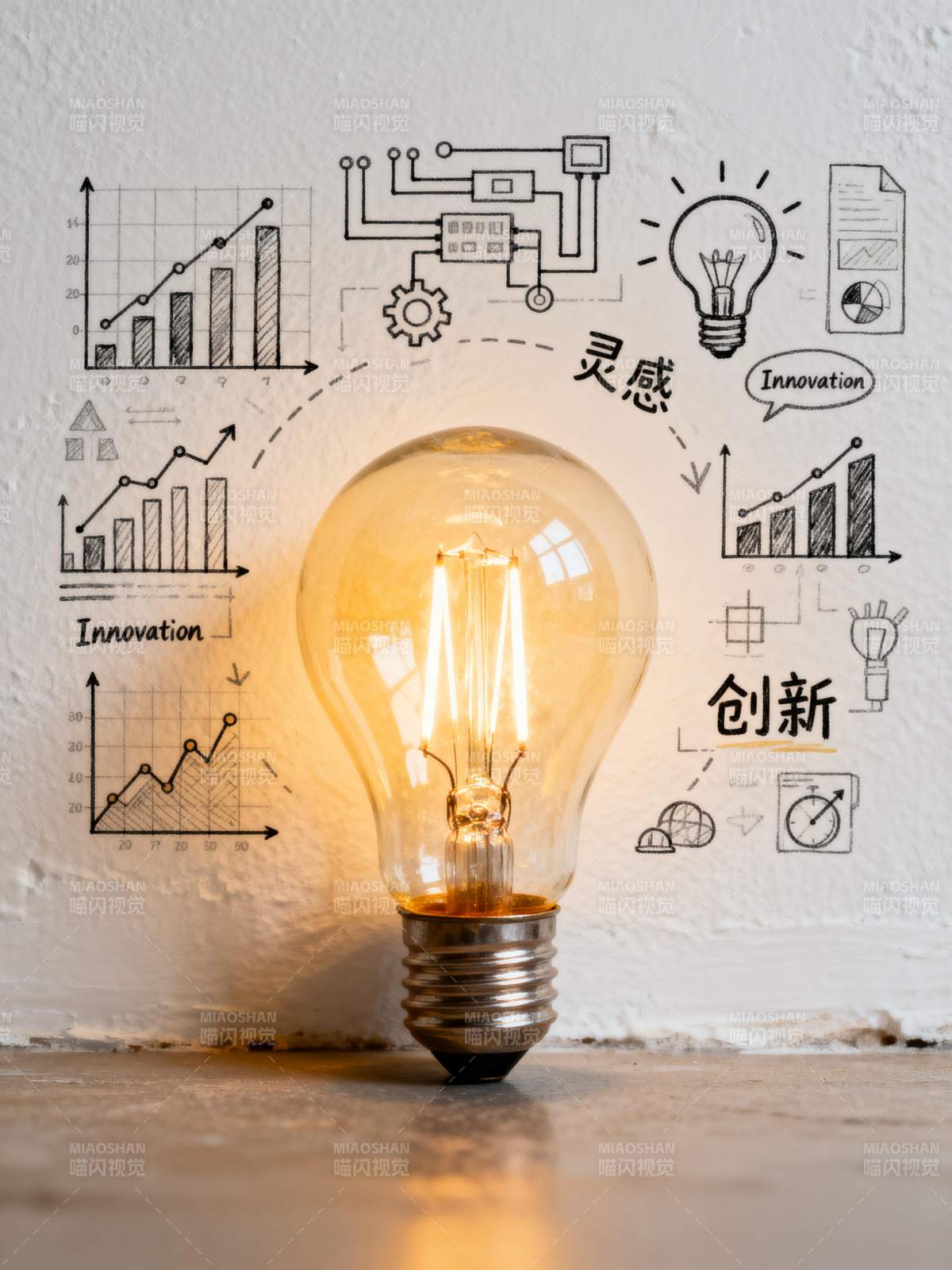 灵感点亮创新图片