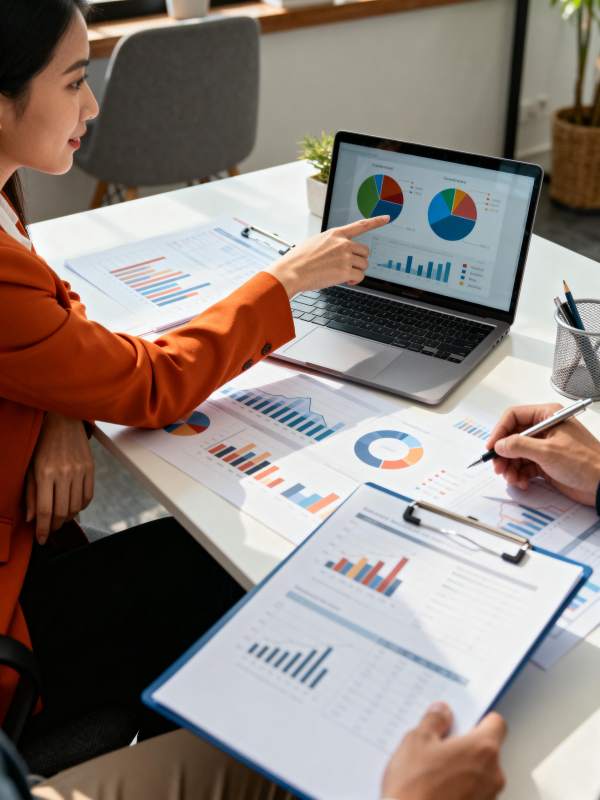 数据分析会议现场图片