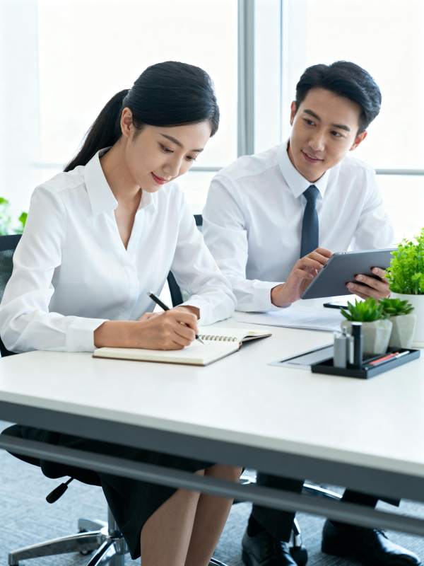 职场协作瞬间图片