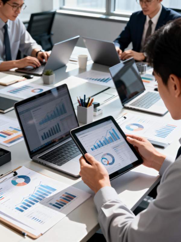 团队协作分析数据图片