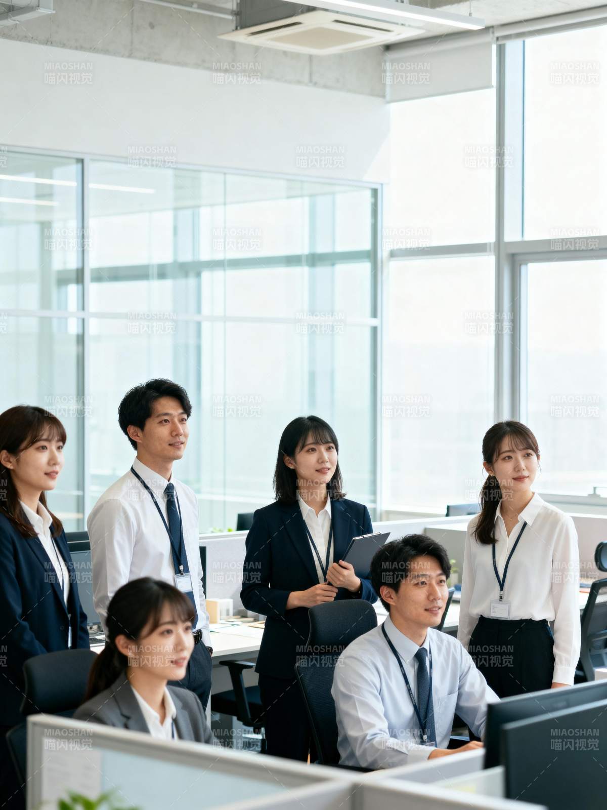 职场团队协作瞬间图片