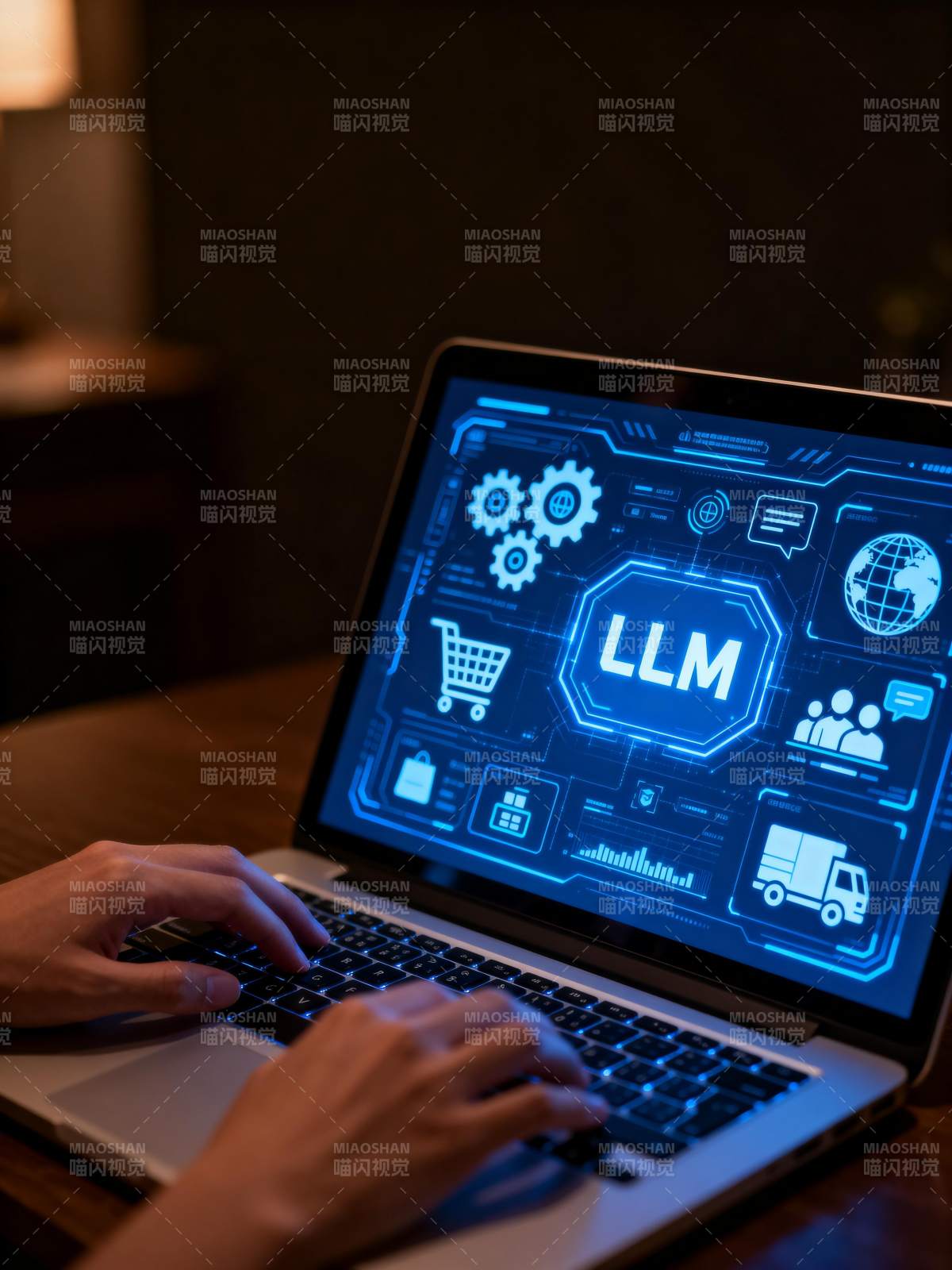 LLM智能科技界面图片