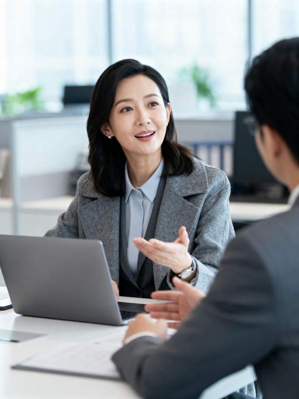 职场对话瞬间图片