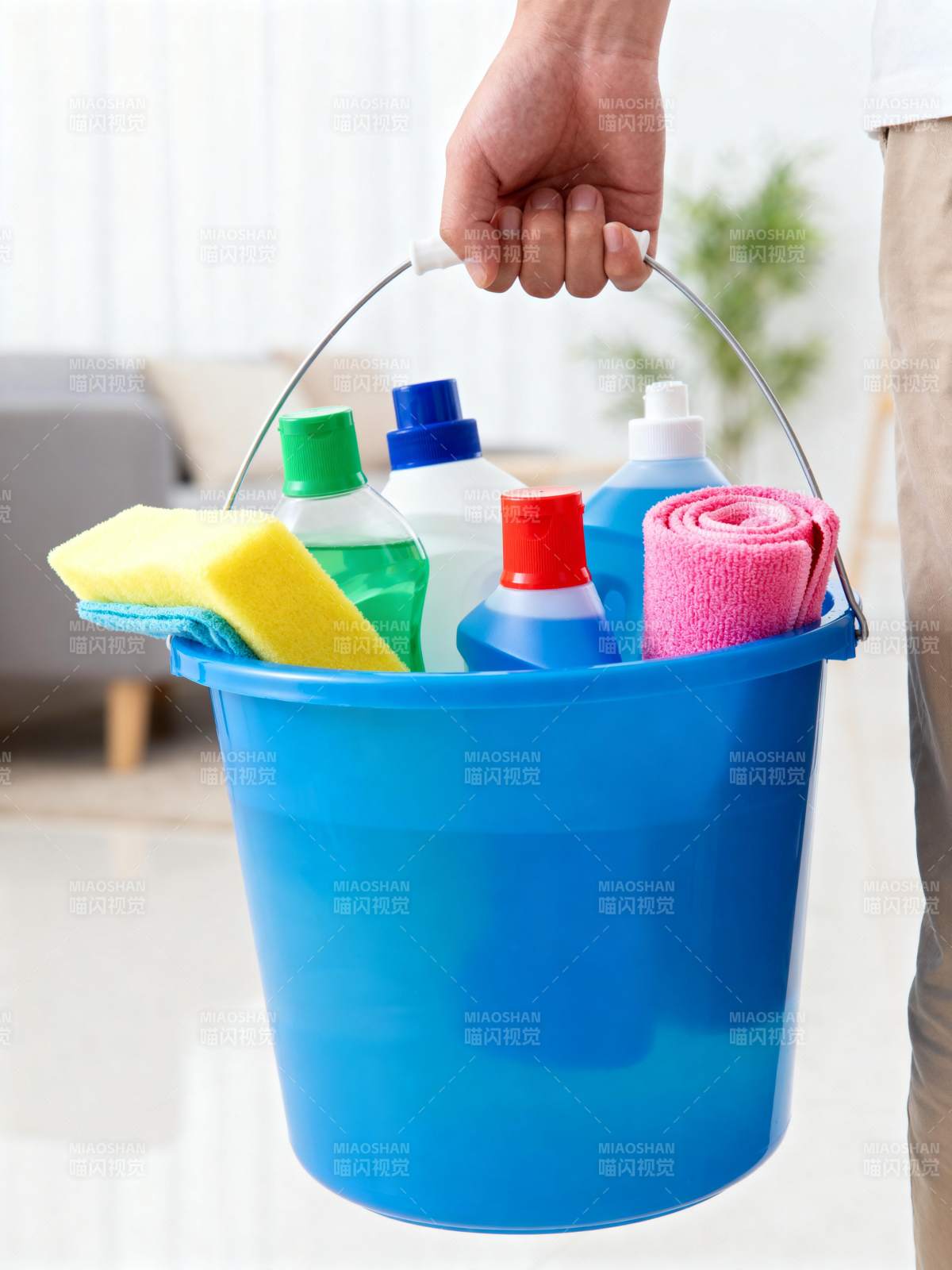 清洁工具桶图片