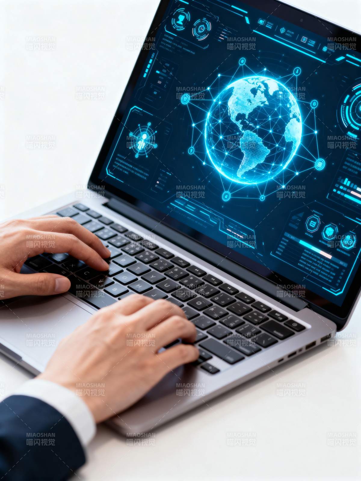 科技连接世界图片