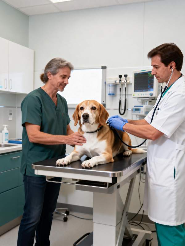 宠物医院诊疗现场图片