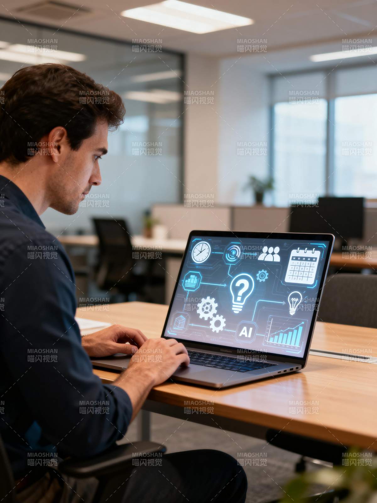 AI赋能未来工作图片