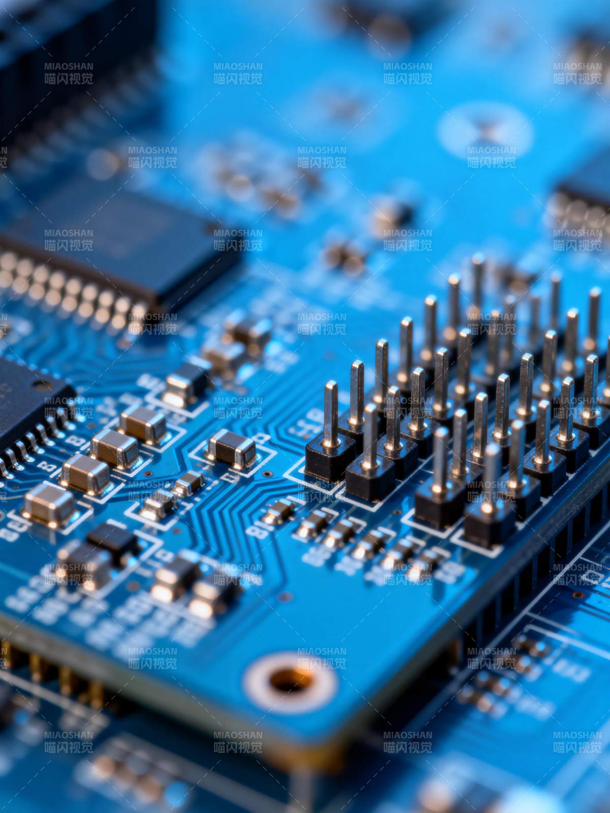 电路板特写图片