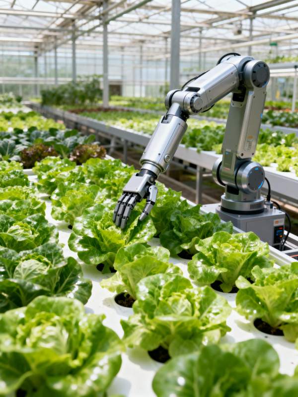 智能温室机器人采收图片