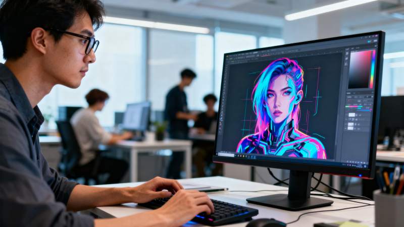 数字艺术创作中图片