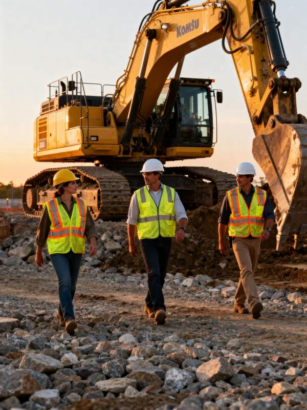 工地三人行图片