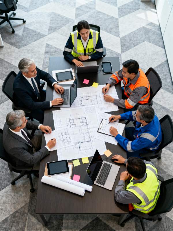 团队协作绘图会议图片