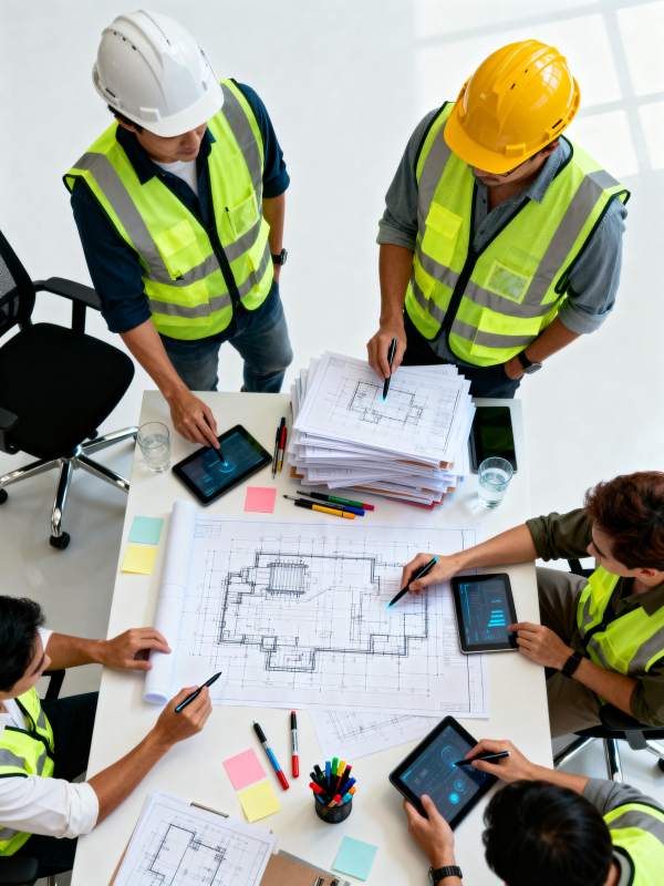 工程师团队协作设计图片