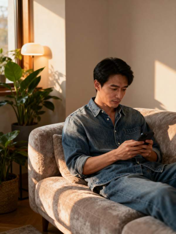 阳光下的悠闲时光图片