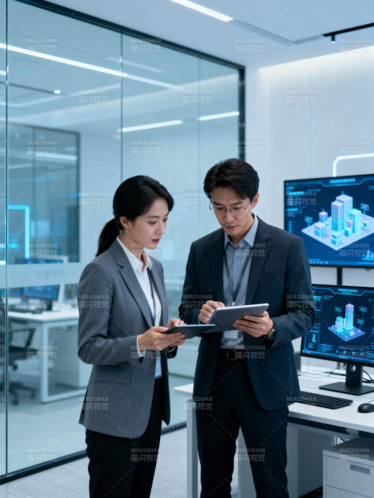 职场协作瞬间图片