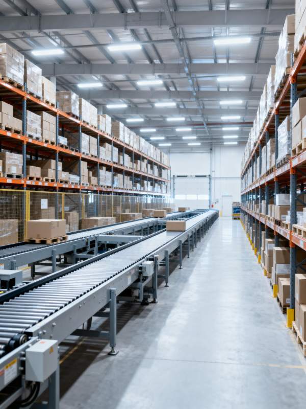 现代化仓储物流中心图片