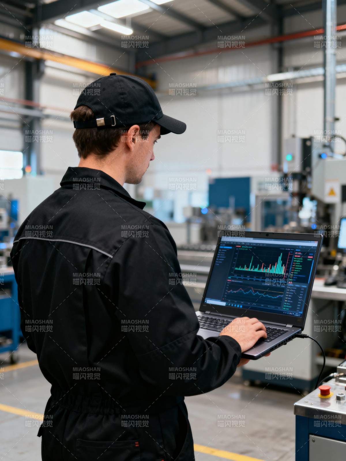 工厂技师监控数据图片