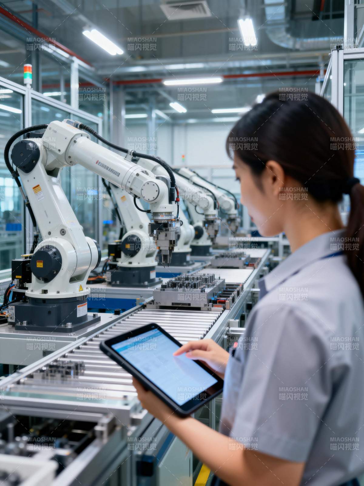 智能制造车间图片