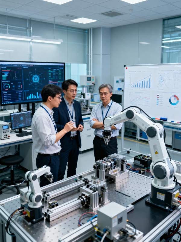 智能实验室研发现场图片