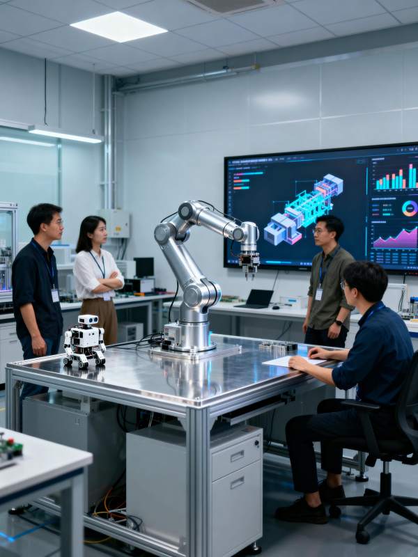 智能实验室协作场景图片