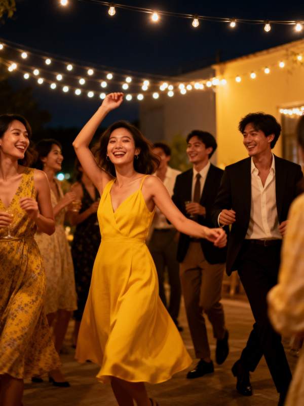 夜宴欢舞 笑语盈盈图片