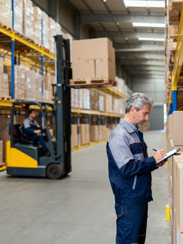 仓库作业现场图片