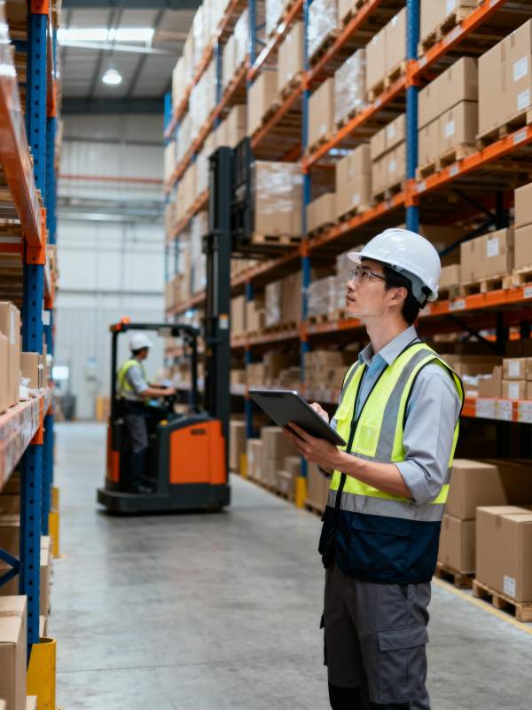 仓库管理员巡检图片