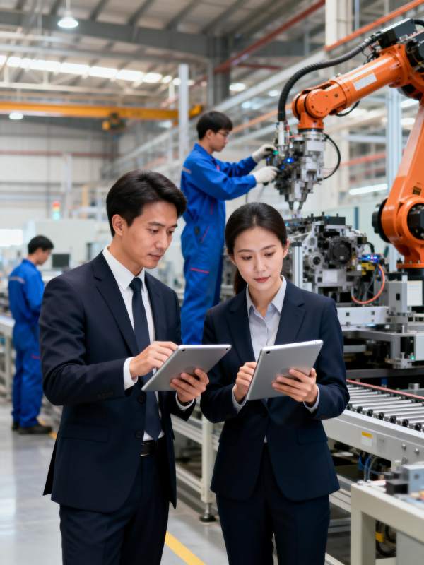 智能制造现场考察图片