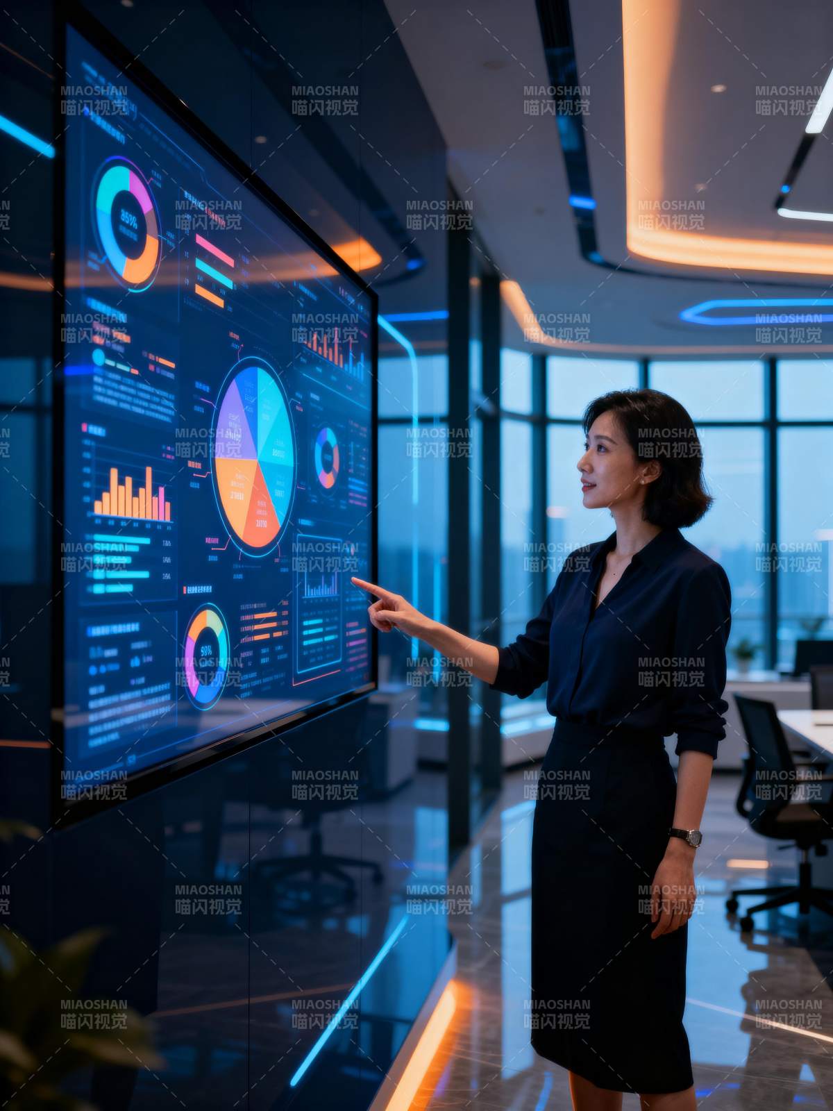 数据洞察未来图片