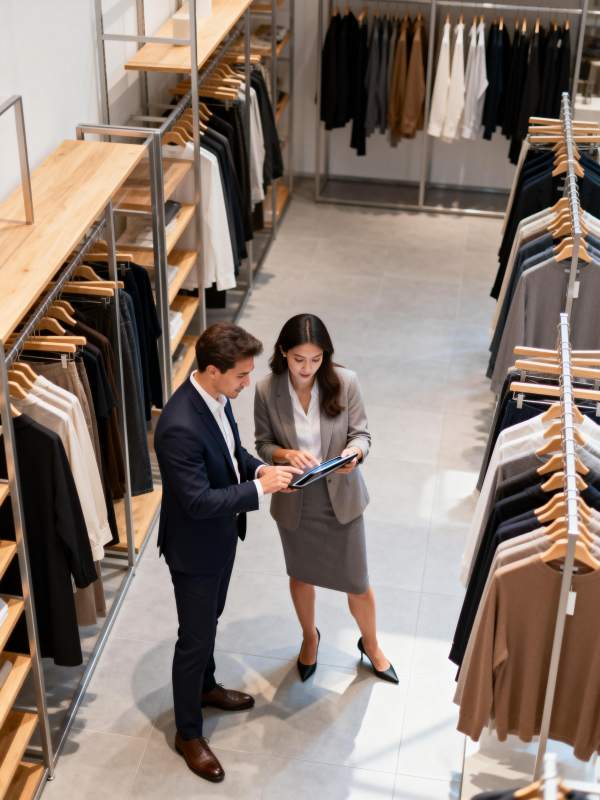 时尚顾问服务现场图片