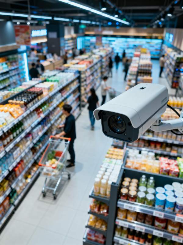 超市监控视角图片