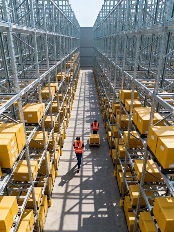 仓库作业现场图片