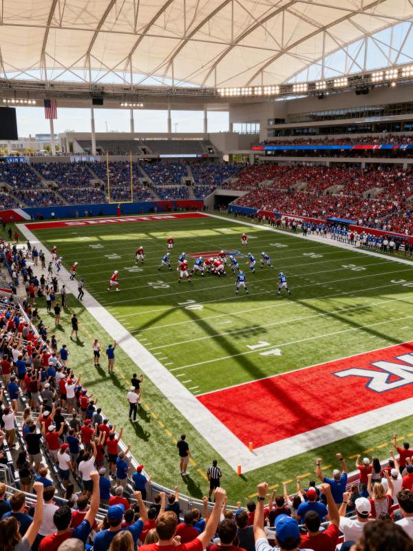 激情橄榄球赛现场图片