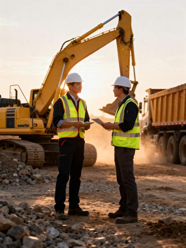 工地交流现场图片