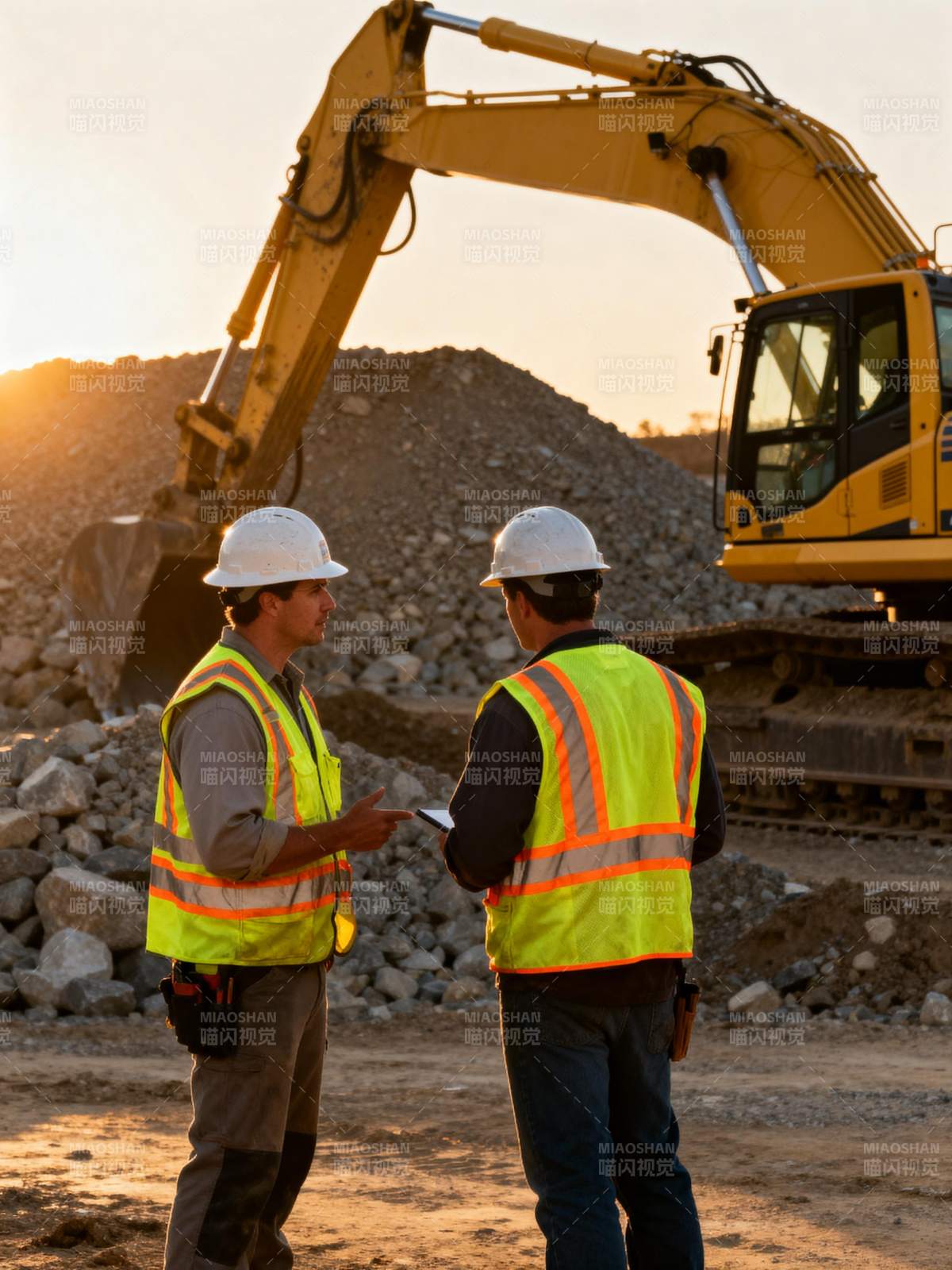 工地交流现场图片