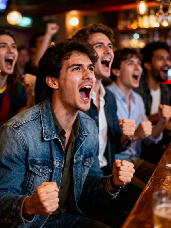 酒吧狂欢 激情呐喊图片