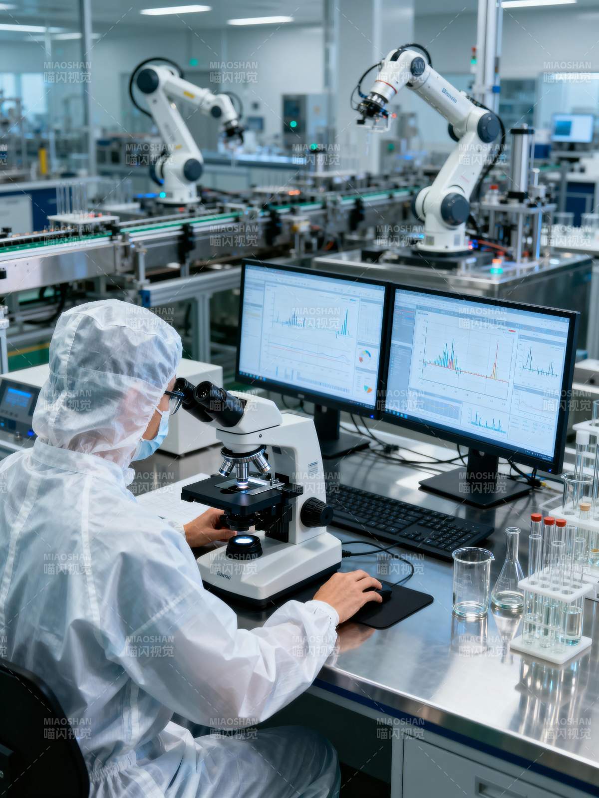 实验室科研场景图片