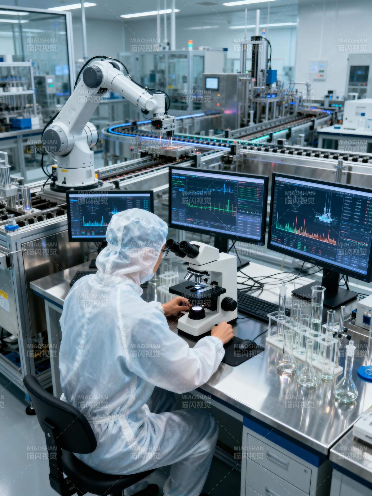 实验室科研场景图片