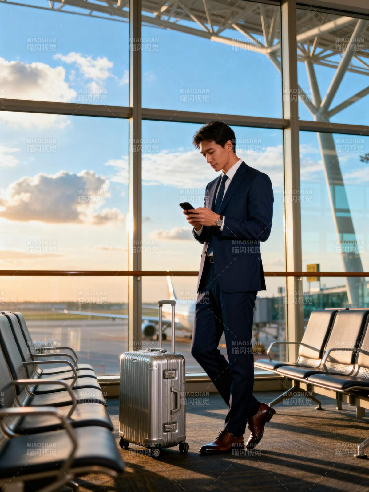 商务出行 从容启程图片