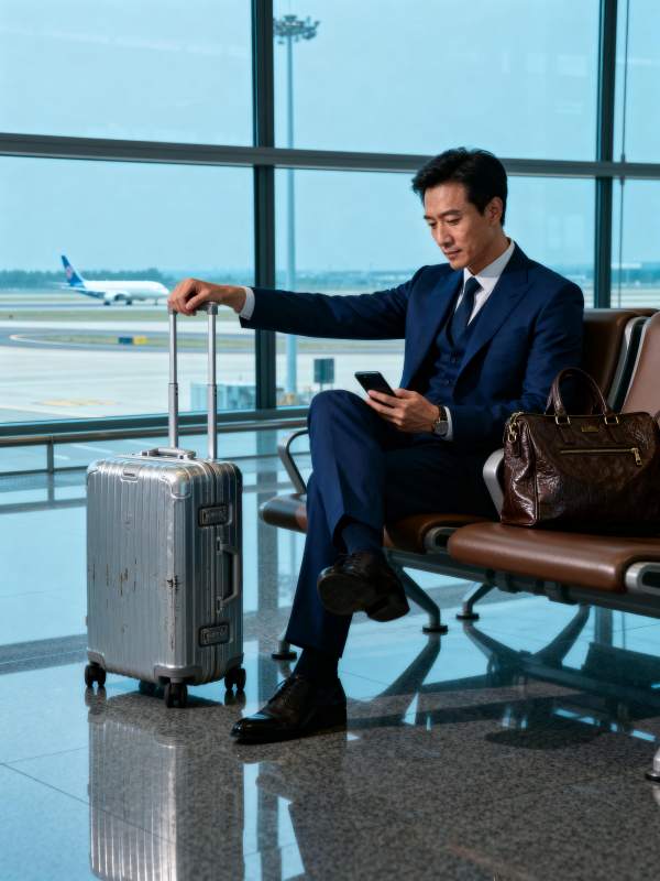 机场候机 商务出行图片