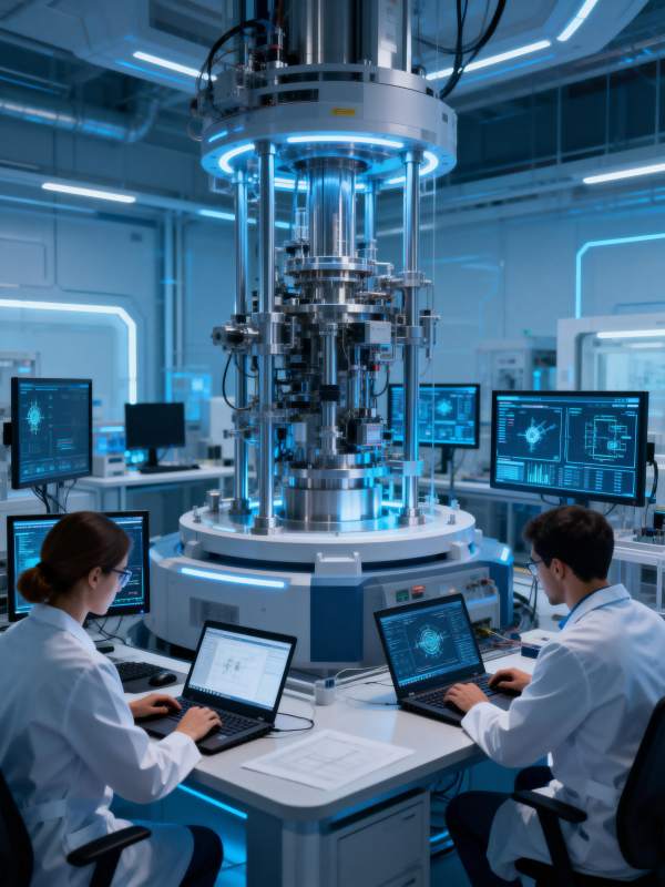 未来实验室科研场景图片