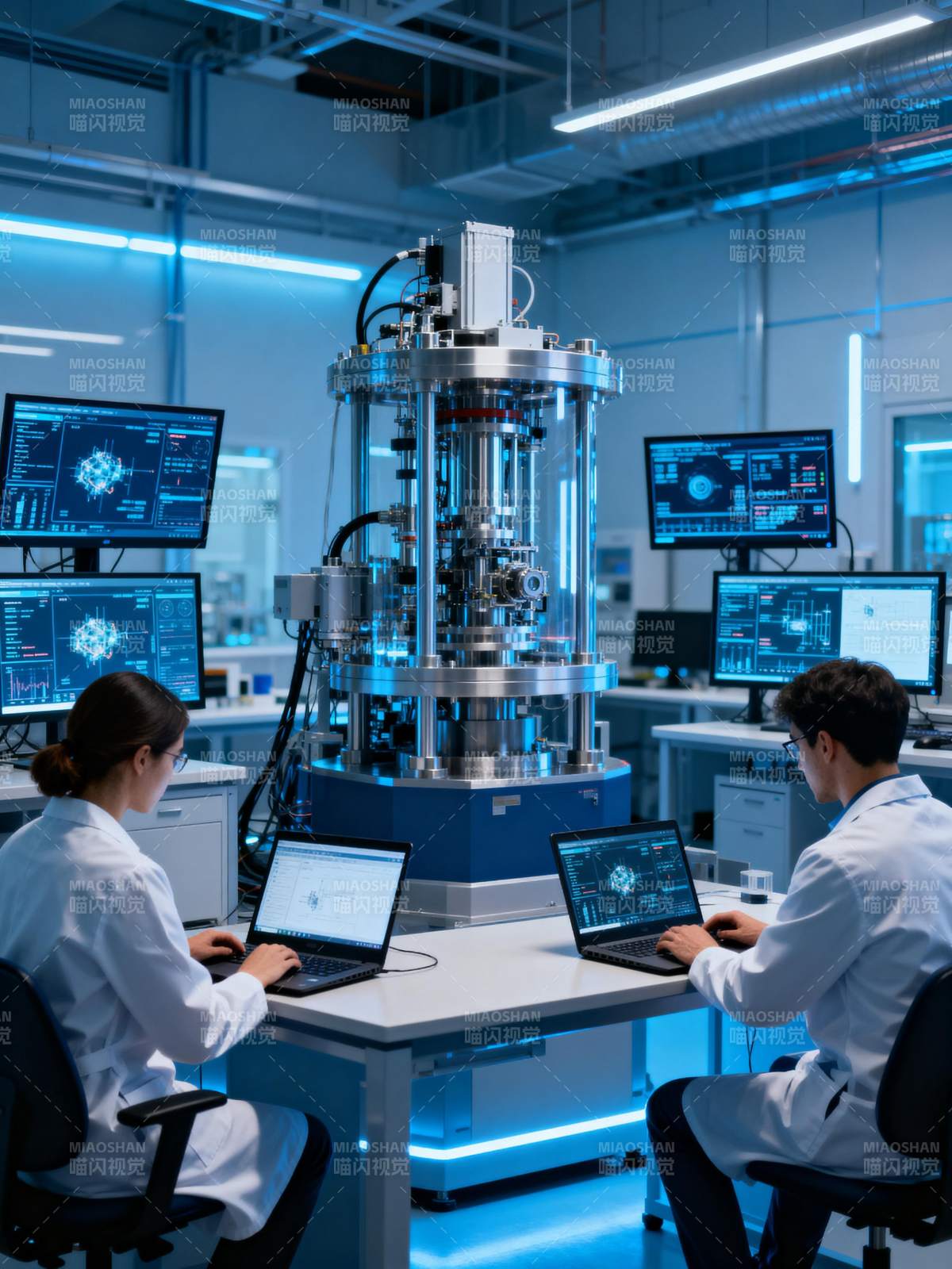 实验室科研场景图片