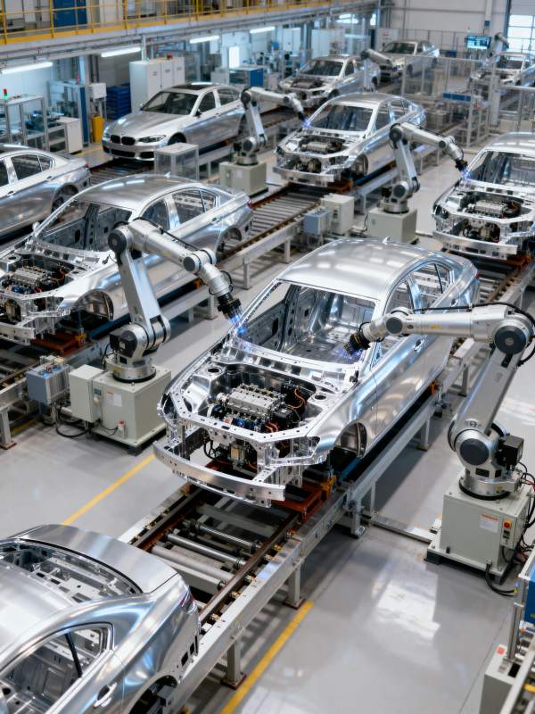 智能汽车生产线图片