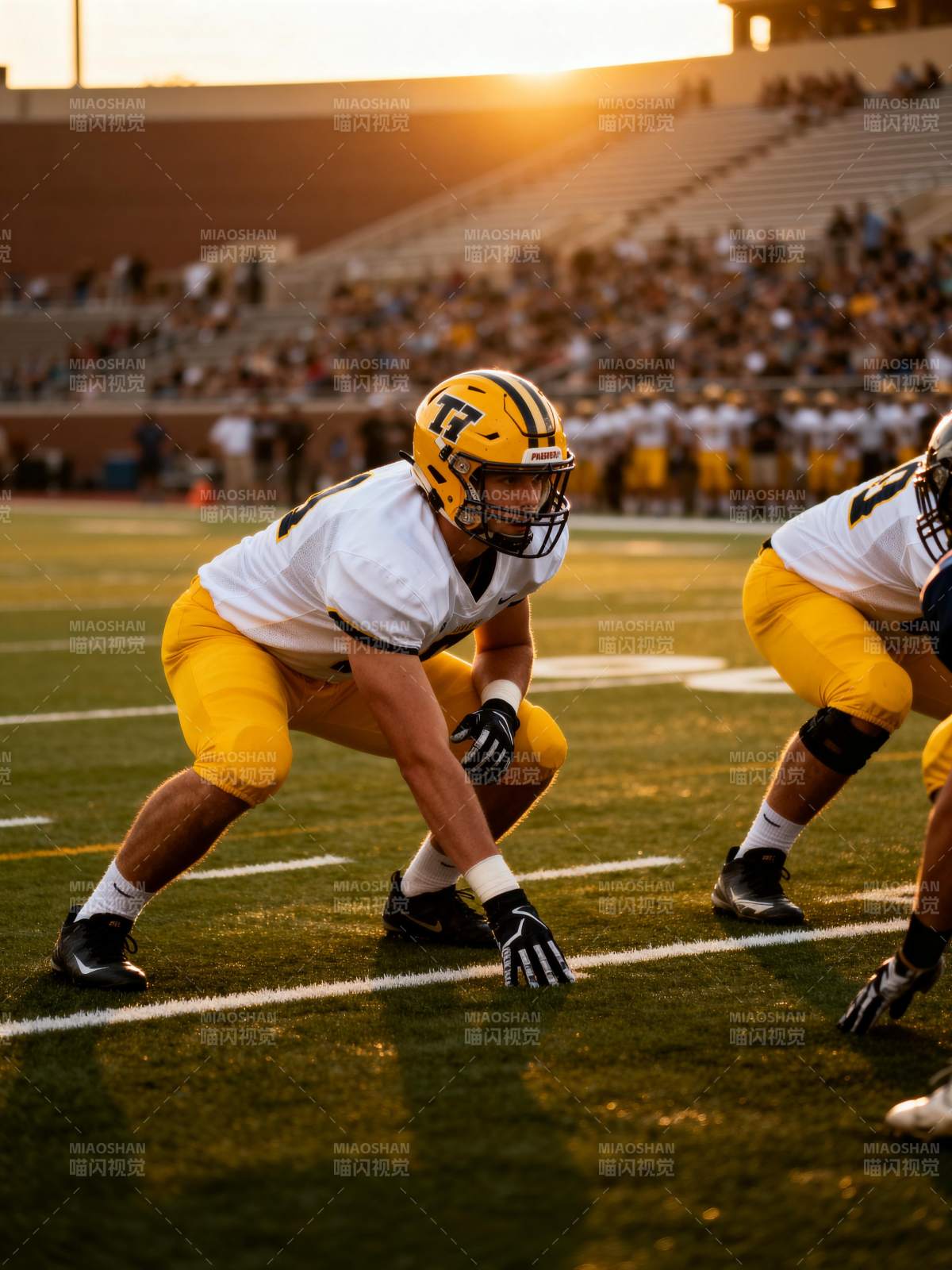 橄榄球赛前准备图片