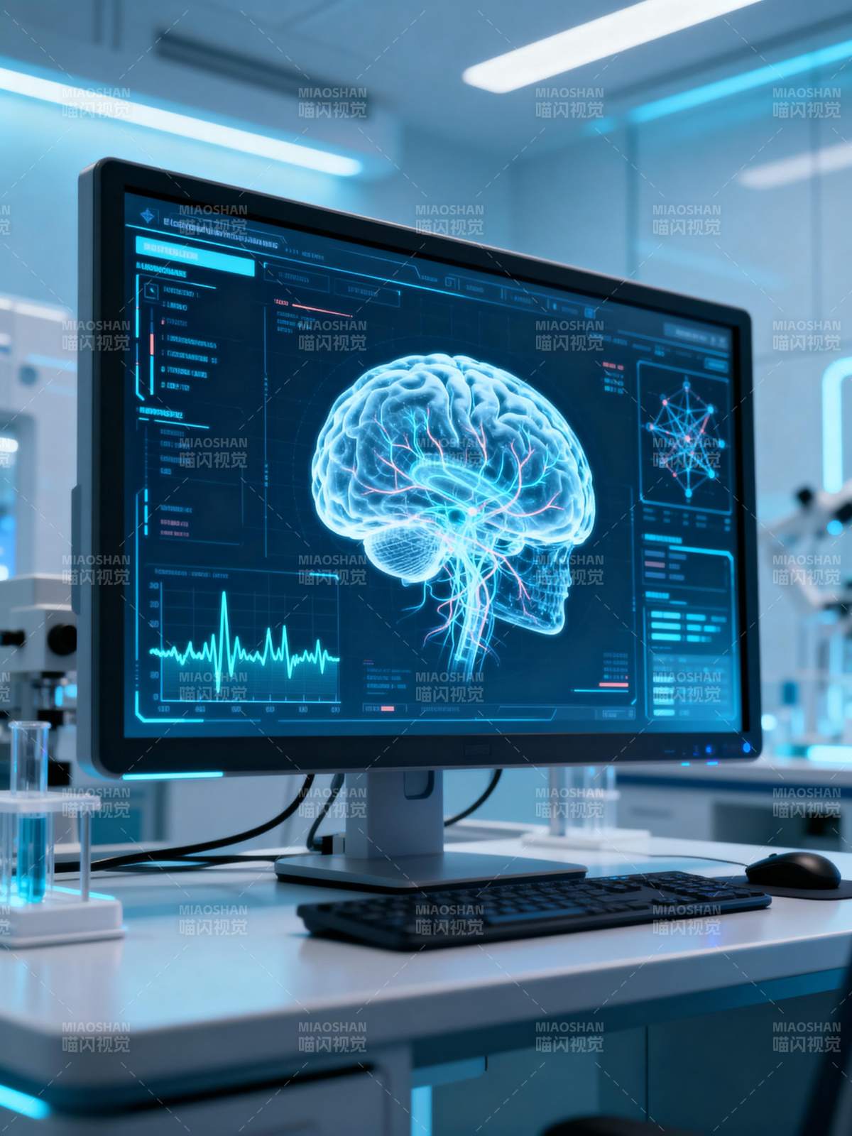 脑机接口研究图片