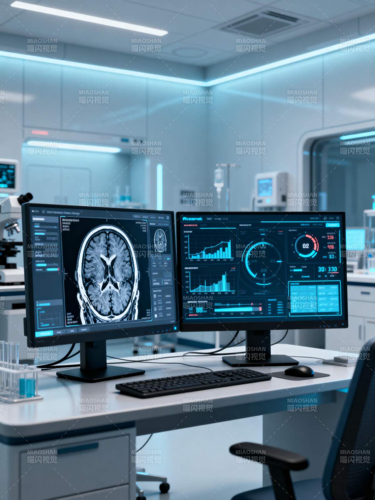 智能医疗诊断室图片