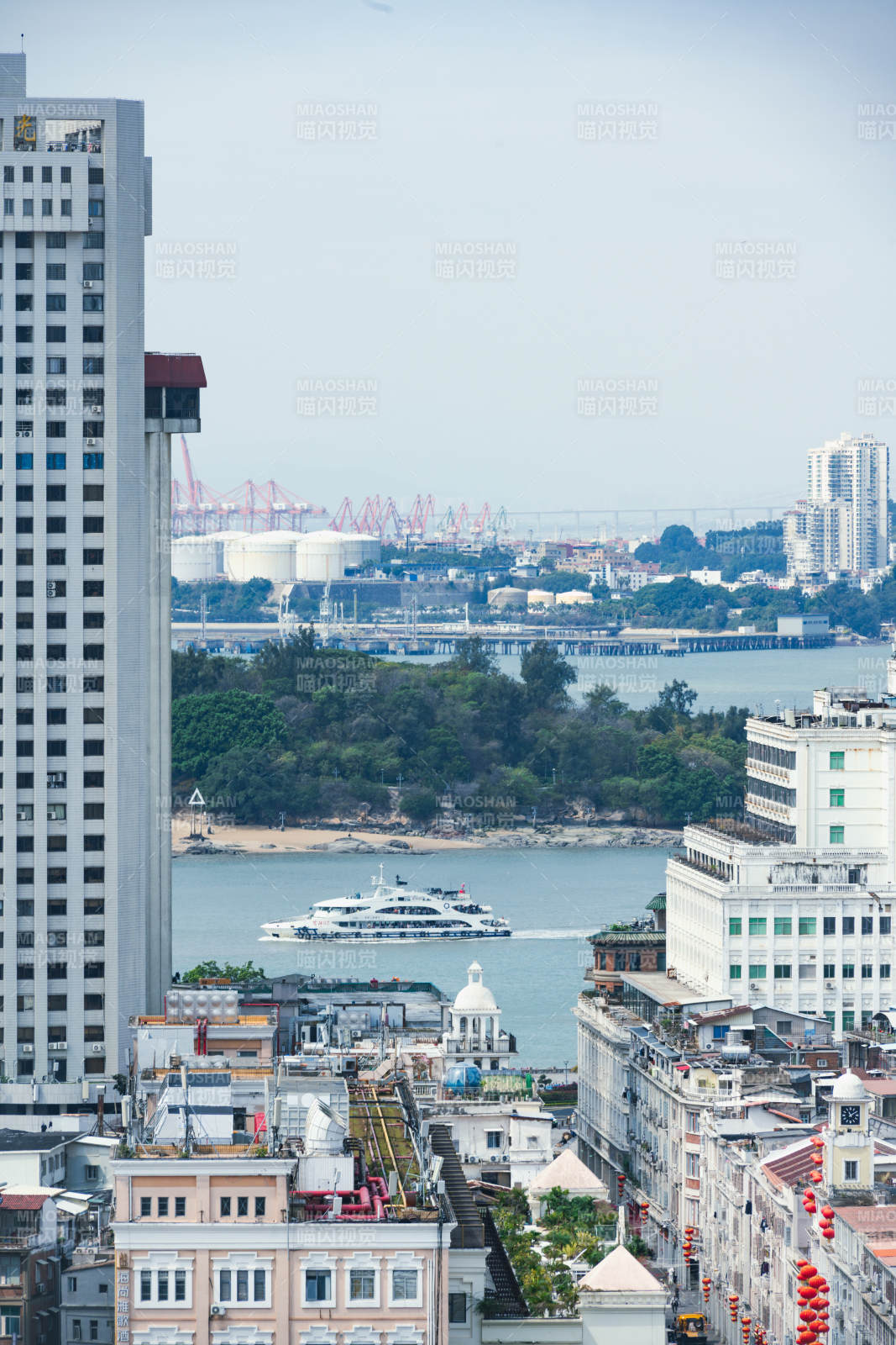 厦门城市港口风光图片