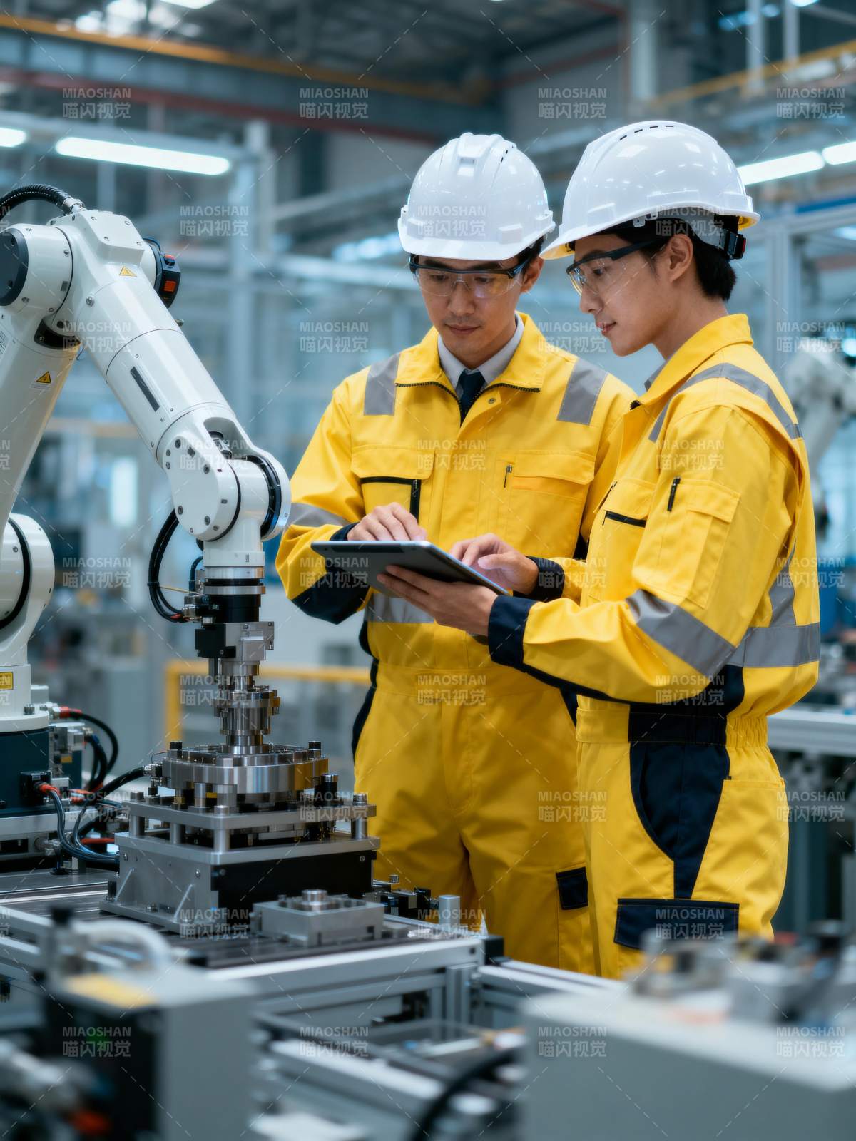 工厂智能协作图片
