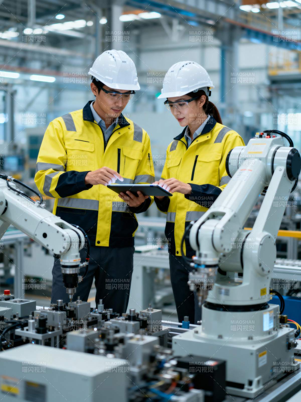 工厂智能协作图片