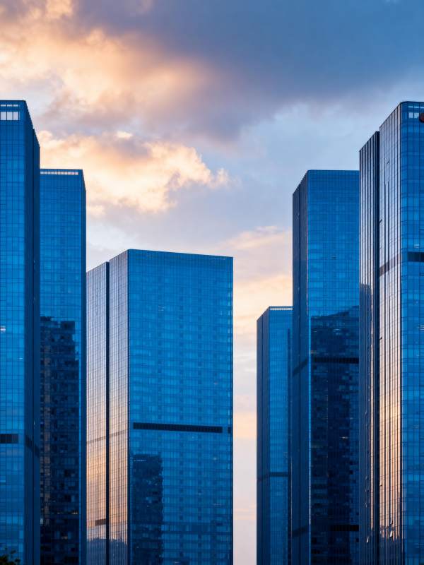 城市天际线图片